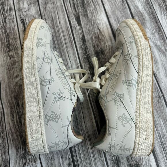 Reebok Men's Club C 85 Kung Fu Panda Special Edition Shoes 7 Cream Beige Tan - Picture 2 of 10